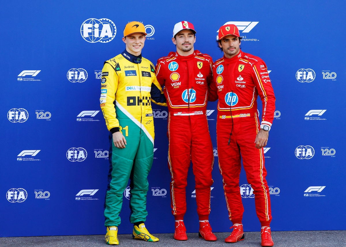 Leclerc e la 250esima pole Ferrari in Formula 1