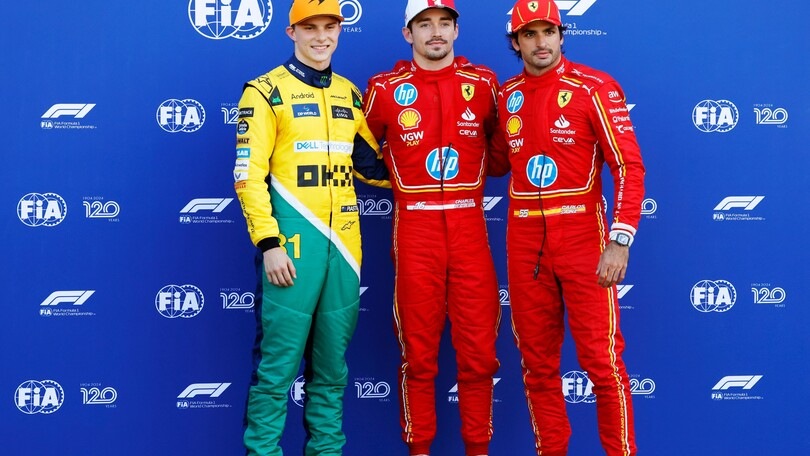 Leclerc e la 250esima pole Ferrari in Formula 1