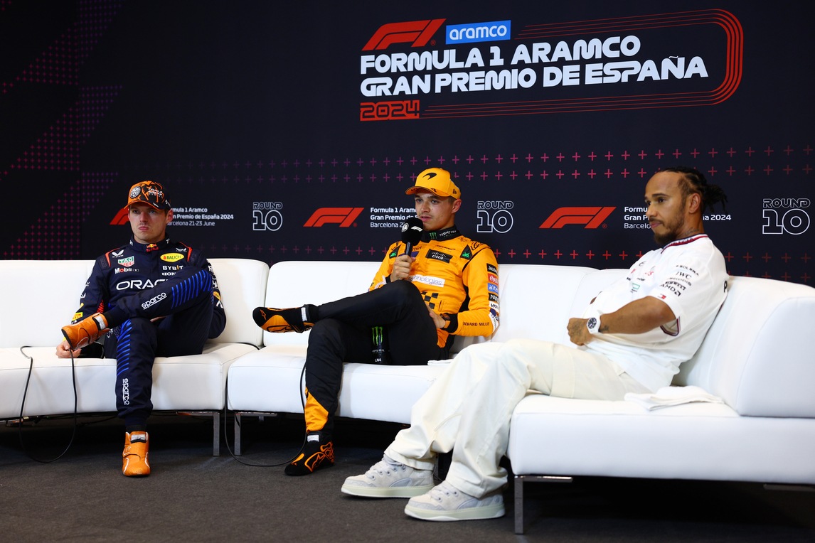 F1 Spagna: Norris in pole davanti a Verstappen, Ferrari in terza fila