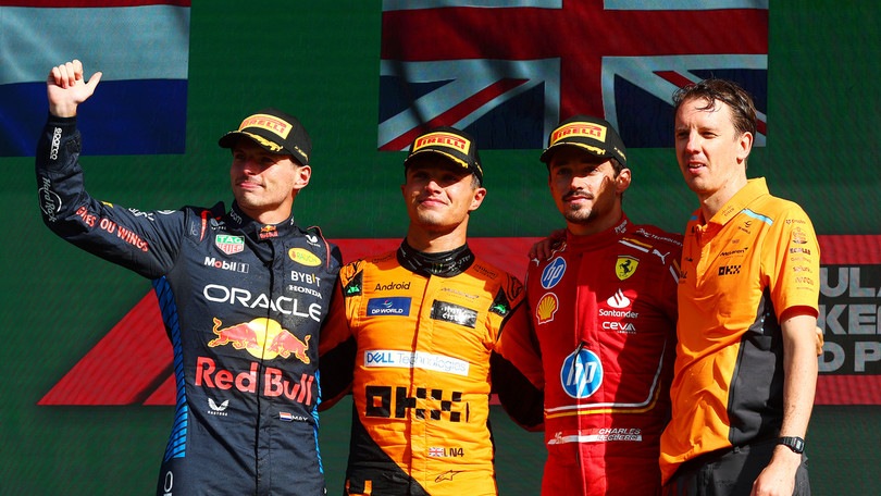 F1 Zandvoort: Norris domina su Verstappen, Leclerc terzo