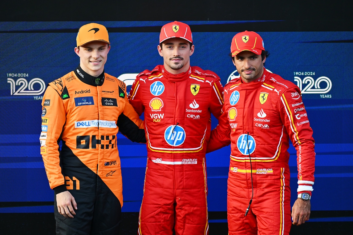 Charles Leclerc e il poker di pole a Baku
