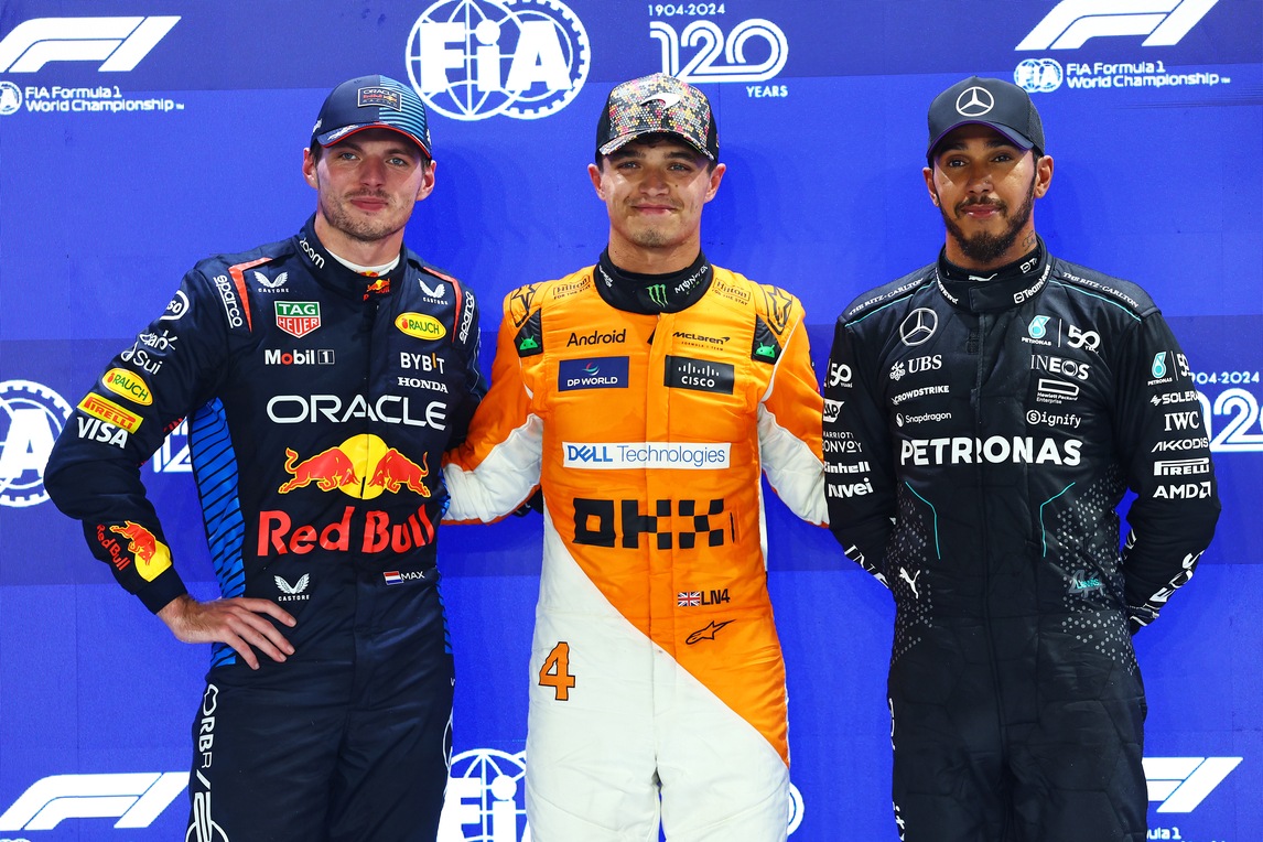 F1 Singapore: Norris in pole, disastro Ferrari