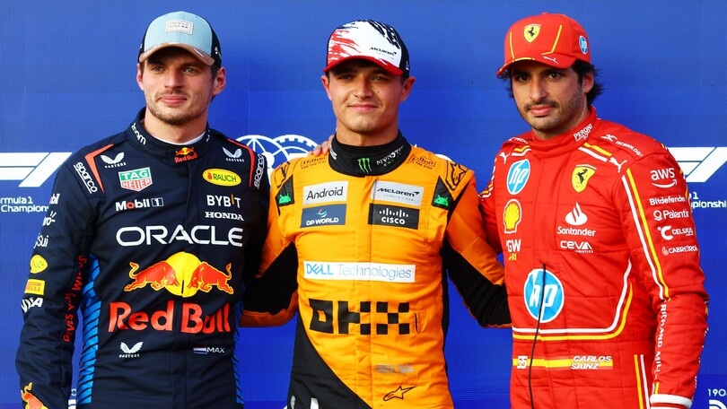 F1 Austin: Norris in pole, Verstappen staccato di soli 31 millesimi