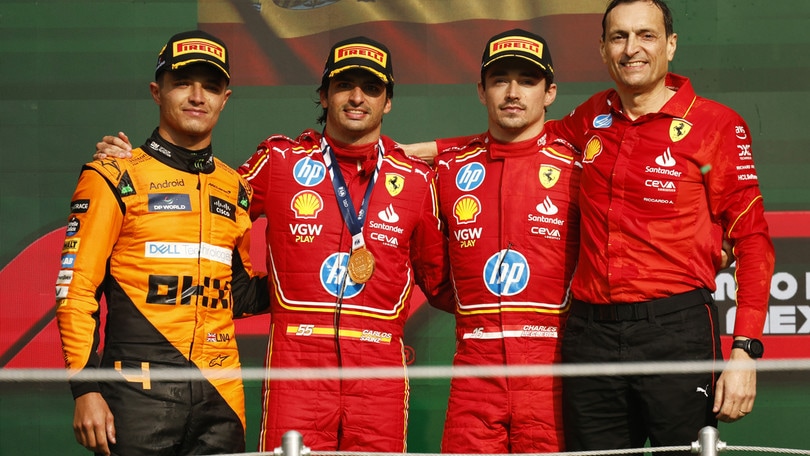 F1 Città del Messico: vince Sainz davanti a Norris e a Leclerc