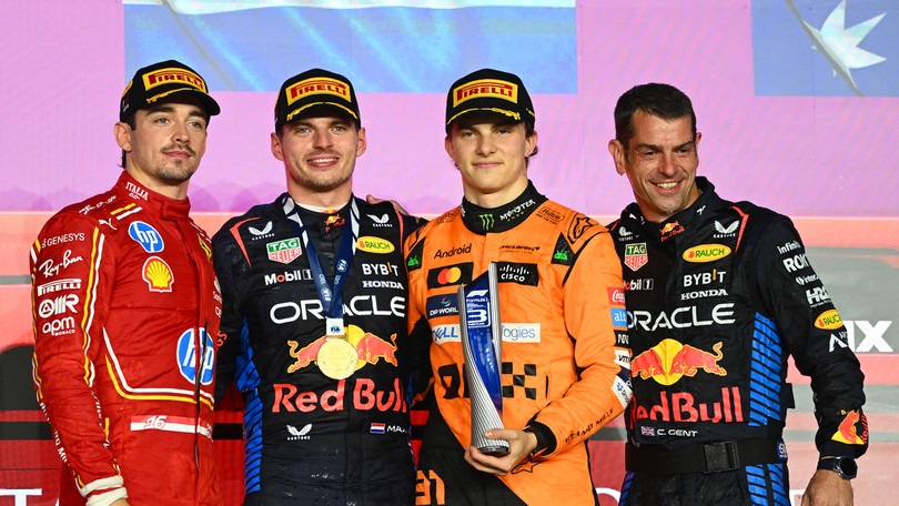 F1 Qatar: vince Verstappen, Leclerc secondo. Norris penalizzato