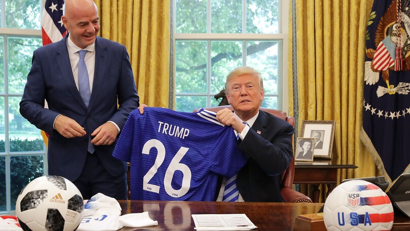 Il calcio di Trump