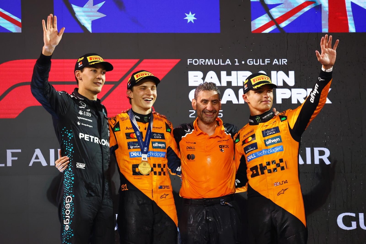 F1 Bahrain: vince Piastri, Ferrari ai piedi del podio