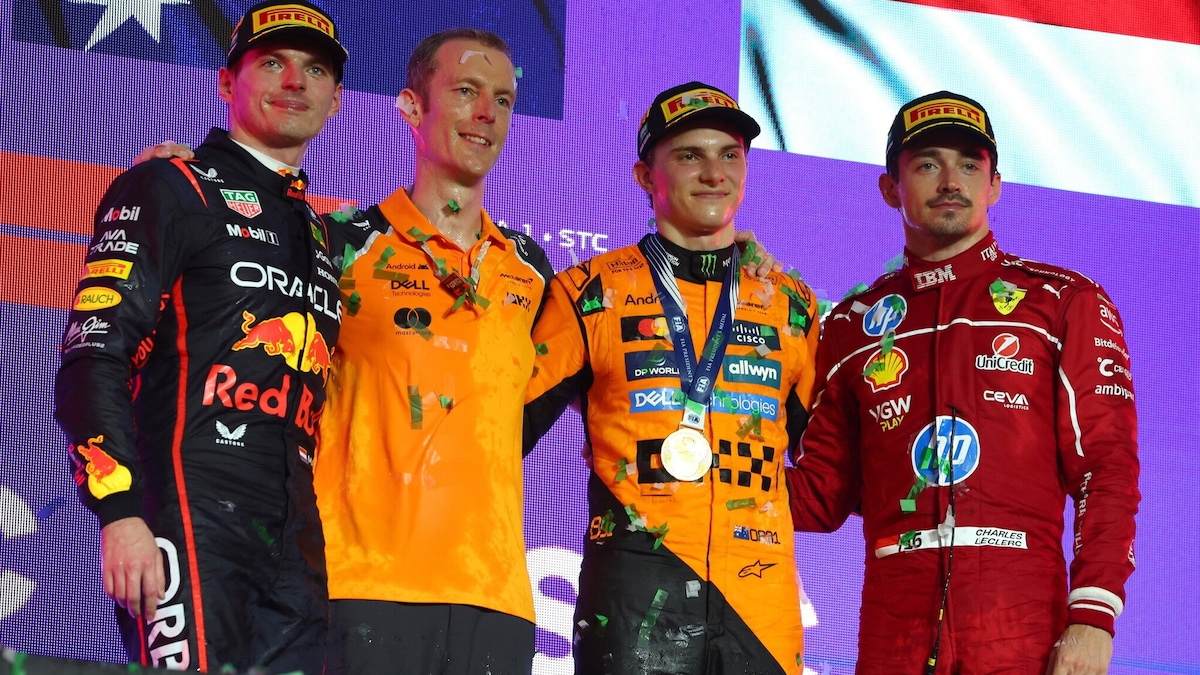 F1 Arabia Saudita: vince Piastri, primo podio stagionale per Leclerc