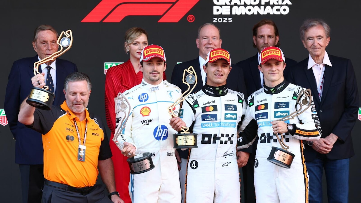 F1 Monaco: vince Norris, Leclerc e Piastri sul podio