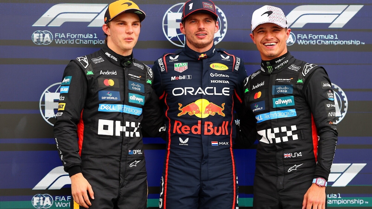 F1 Silverstone: Verstappen in pole davanti a Piastri e a Norris