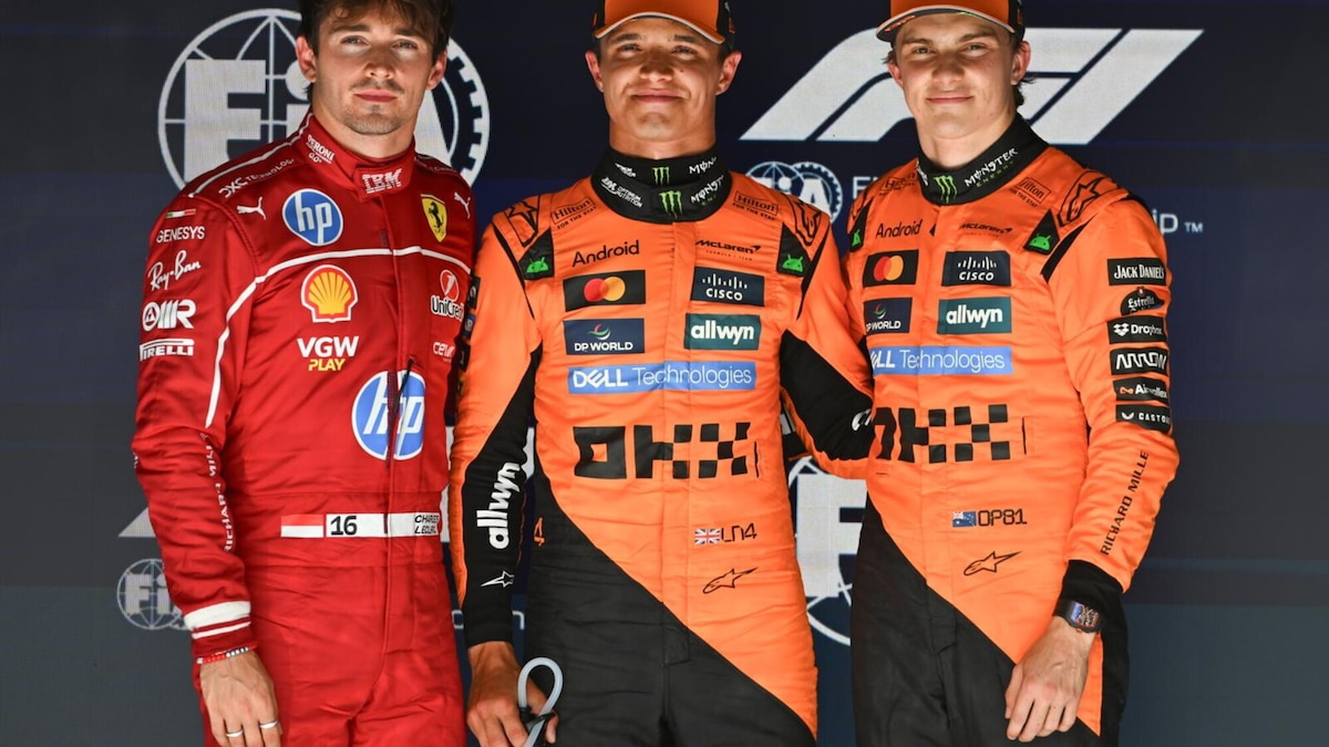 F1 Belgio: Norris in pole davanti a Piastri, Leclerc terzo