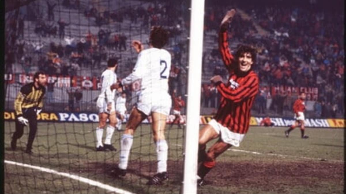 Paolo Rossi e Giussy Farina, amici del Diavolo