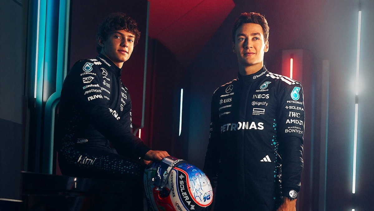 Mercedes e la riconferma di Russell e Antonelli per il 2026