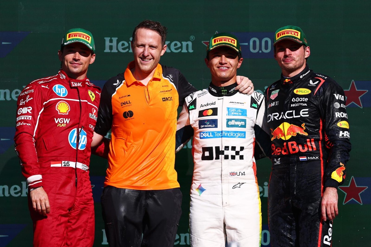 F1 Città del Messico: vince Norris, Leclerc e Verstappen sul podio