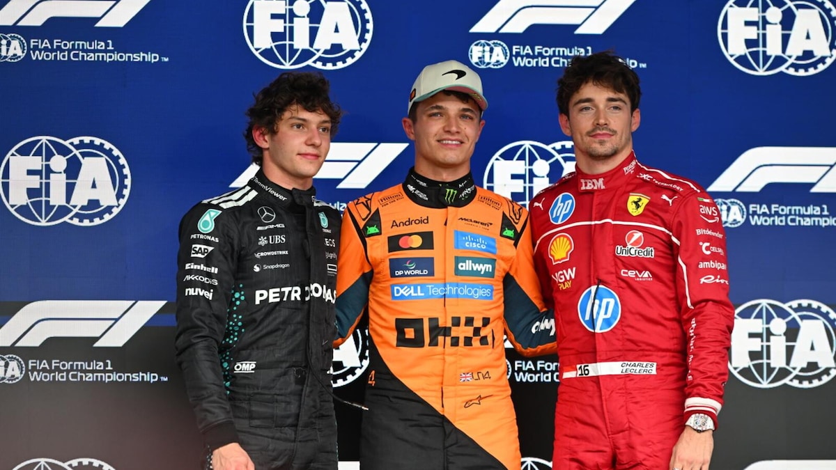 F1 San Paolo: Norris in pole davanti ad Antonelli e a Leclerc