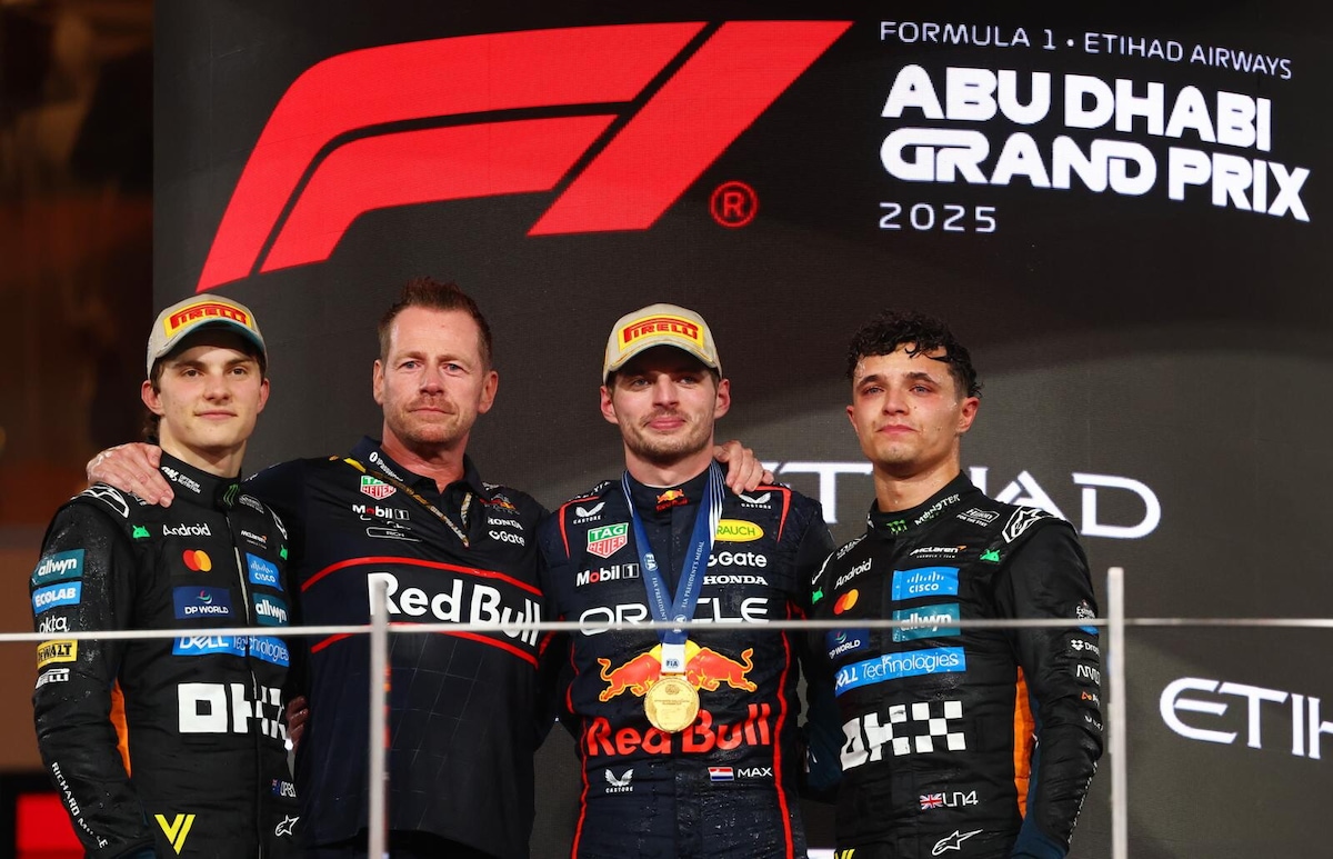 F1 Abu Dhabi: vince Verstappen, Norris campione del mondo