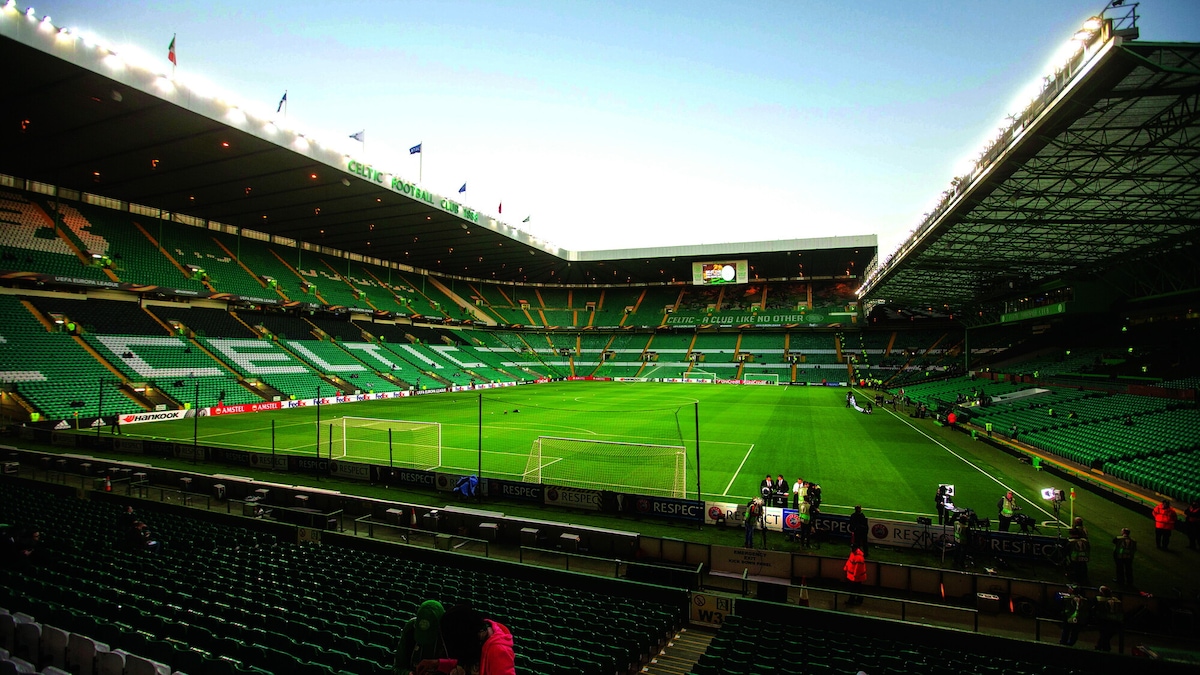 È Celtic-Roma anche sugli spalti