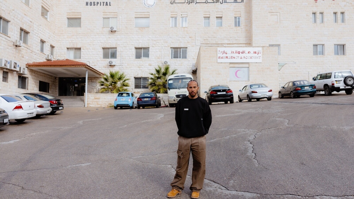 Lewis Hamilton e gli aiuti umanitari per la popolazione di Gaza