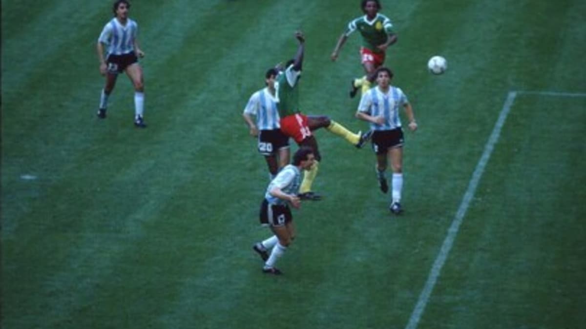 Omam-Biyik e Camerun-Argentina: la prima favola di Italia ’90