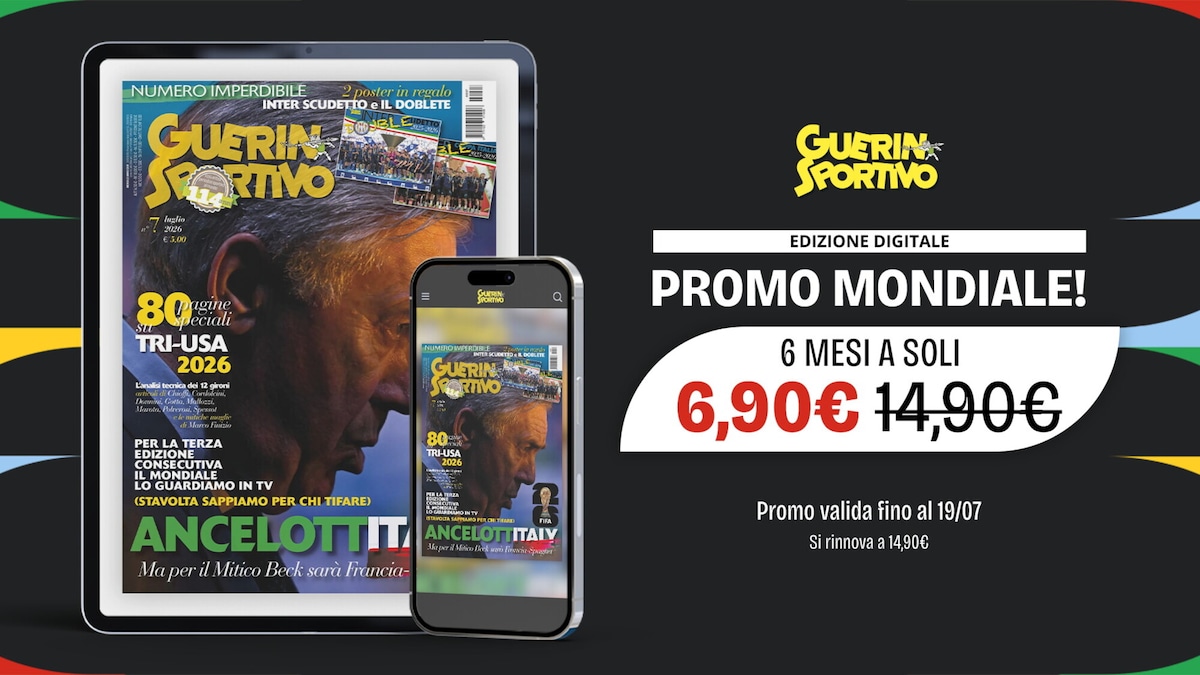 6 mesi di Guerino in edizione digitale a 6,90 Euro: meno di un caffè al mese!