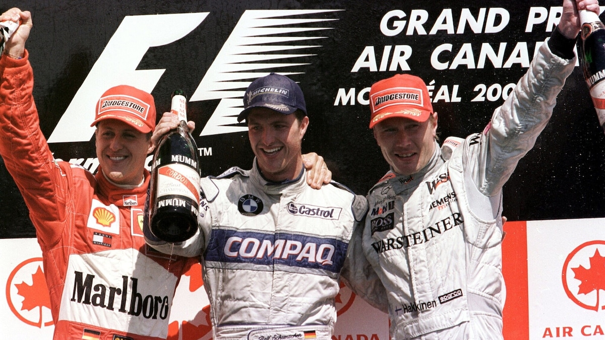 F1 Canada 2001: la prima doppietta dei fratelli Schumacher