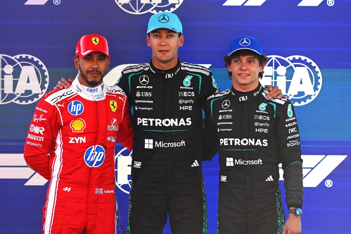 F1 Barcellona: Russell in pole, Hamilton secondo