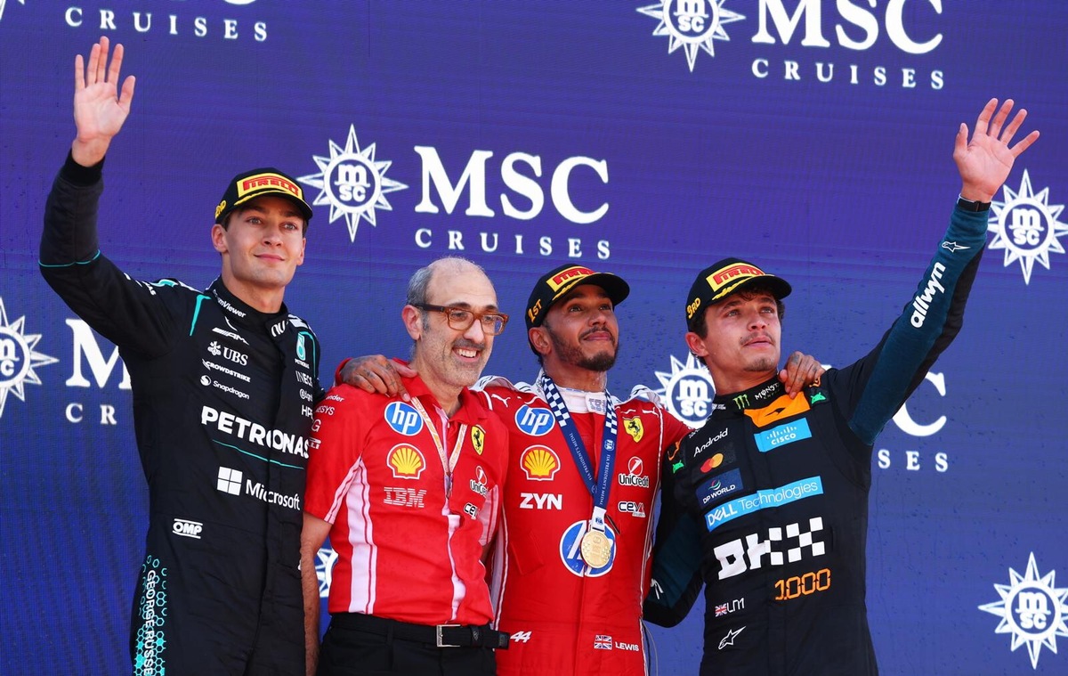 Lewis Hamilton e la prima vittoria in Ferrari