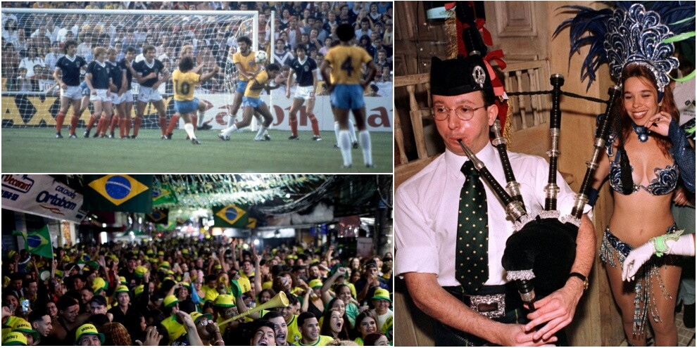 Tartan Army e torcida: Scozia-Brasile si gioca anche sugli spalti