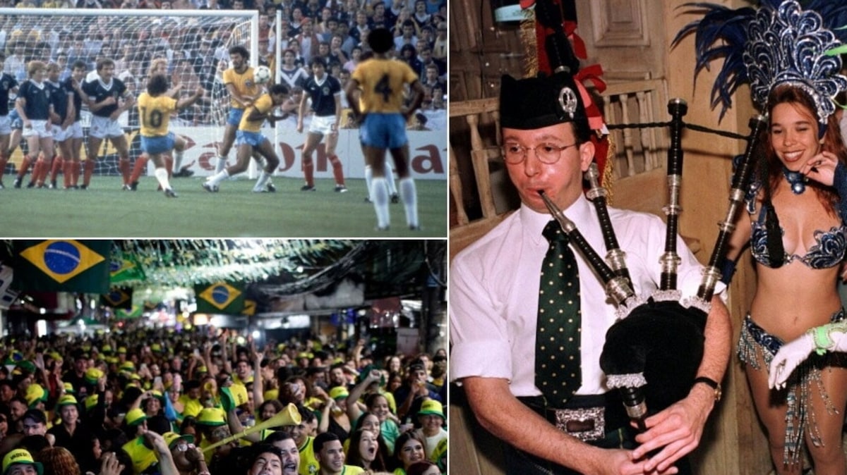 Tartan Army e torcida: Scozia-Brasile si gioca anche sugli spalti