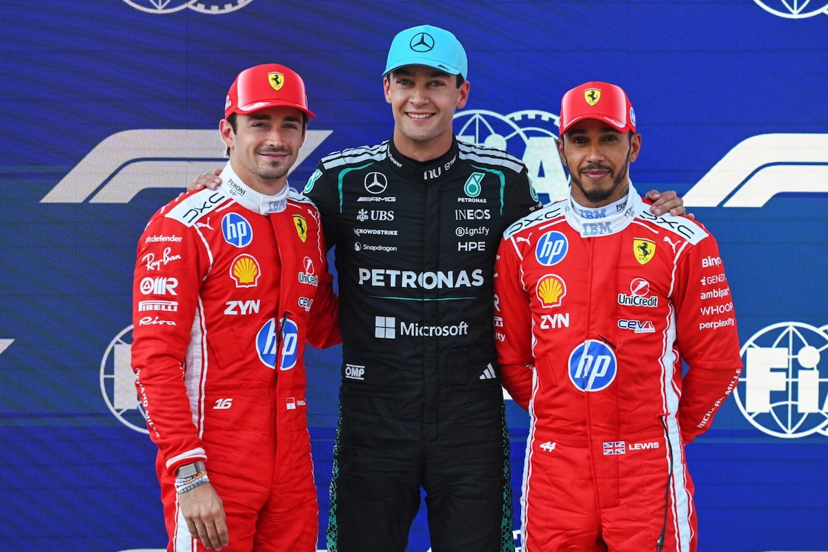 F1 Austria: Russell in pole davanti alle Ferrari di Leclerc e di Hamilton