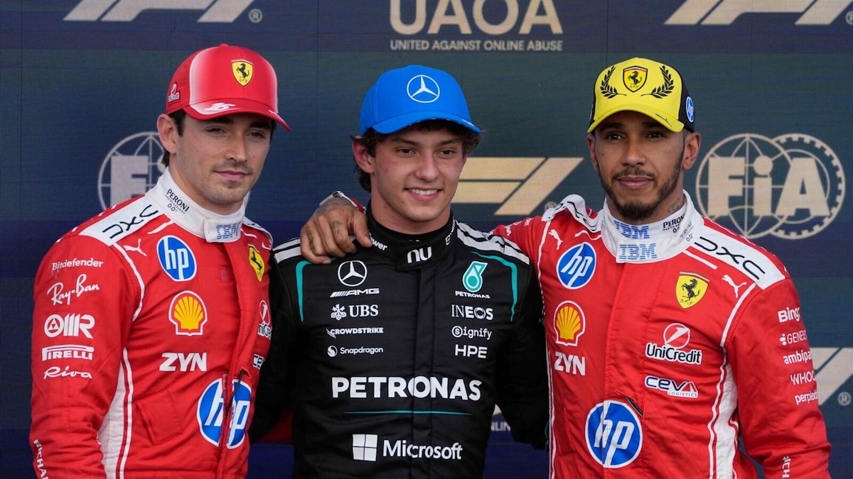F1 Silverstone: Antonelli in pole davanti a Leclerc e a Hamilton