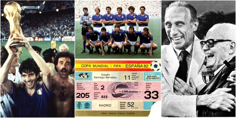 Italia-Germania 1982, l’album della finale che ha costruito un pezzo della nostra memoria