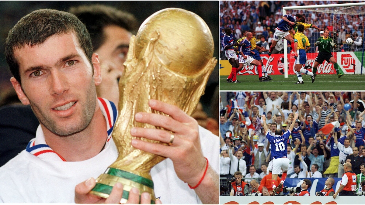 Zidane, il Brasile e quella coppa alzata in casa: le foto del Mondiale della Francia
