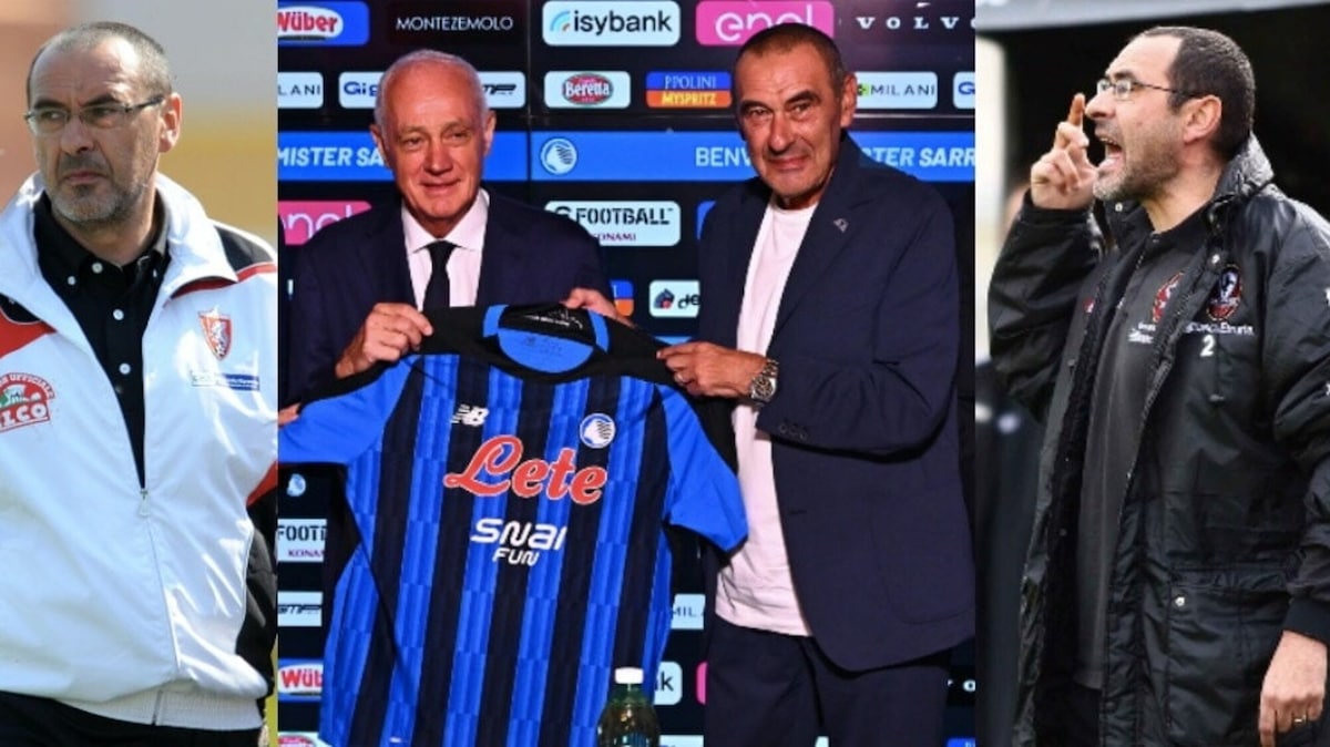 Maurizio Sarri ricomincia dall’Atalanta
