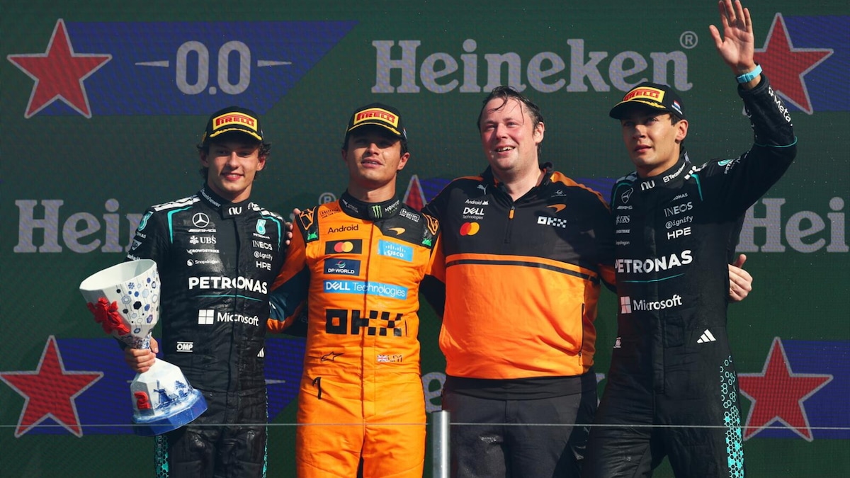 F1 Zandvoort: vince Norris, Antonelli e Russell sul podio
 