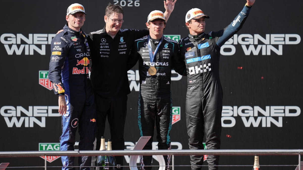 F1 Spagna: vince Antonelli, Verstappen e Norris sul podio