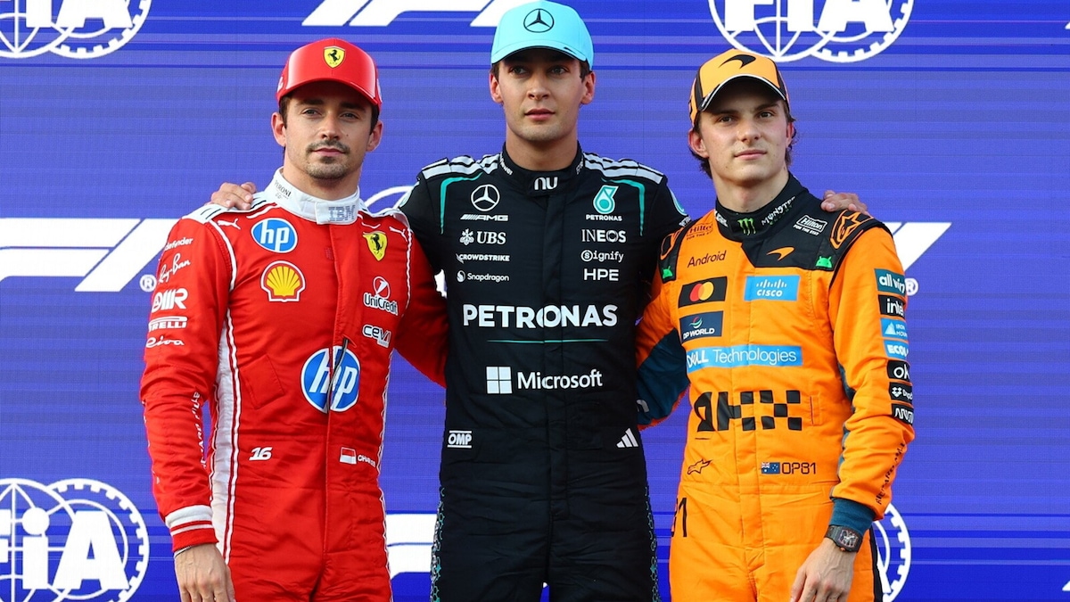 F1 Baku: Russell in pole, Leclerc e Piastri separati da un solo millesimo