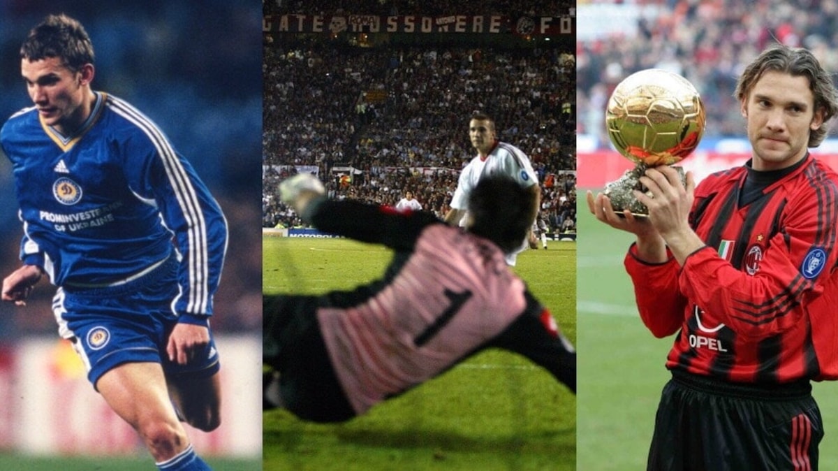 Dal rigore a Buffon al Pallone d'Oro: Shevchenko, le immagini più bella della carriera