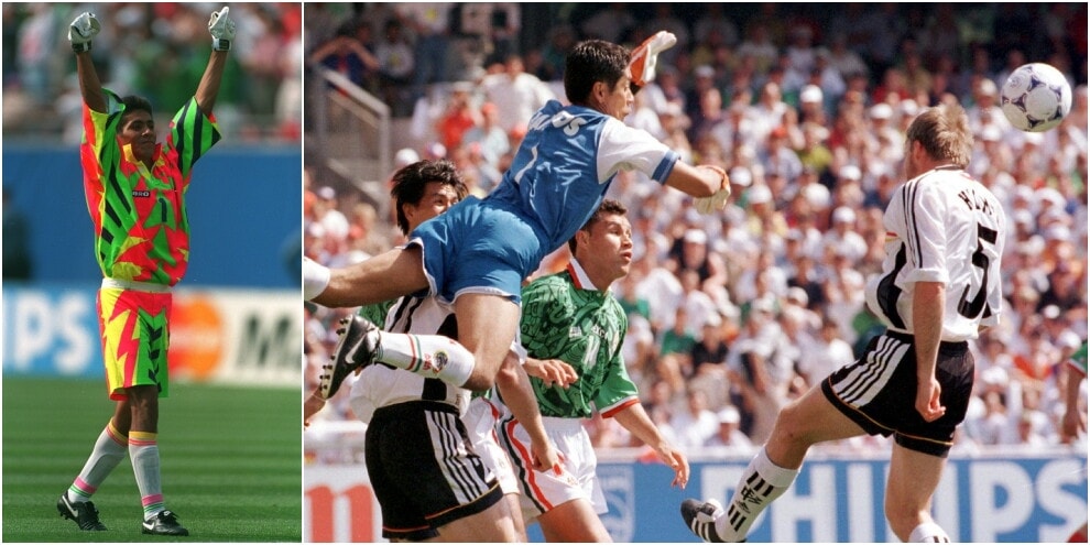 Jorge Campos, il portiere più colorato del mondo