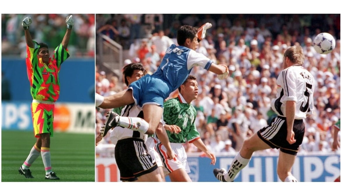 Jorge Campos, il portiere più colorato del mondo