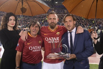 De Rossi e le bandiere di una volta