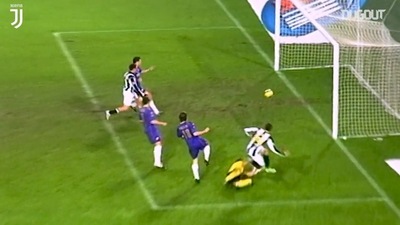 24 gennaio 2009, il primo gol di Marchisio con la Juve