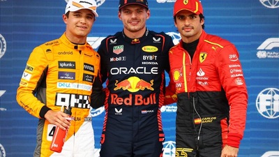 F1 Spagna: Verstappen in pole, Sainz secondo