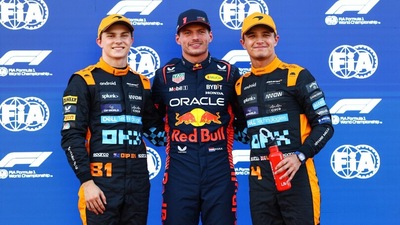 F1 Giappone: Verstappen in pole, McLaren seconda forza
