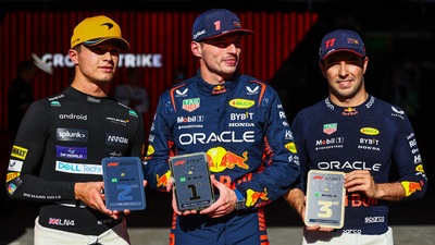 F1, Sprint San Paolo: vince Verstappen, Norris e Perez sul podio