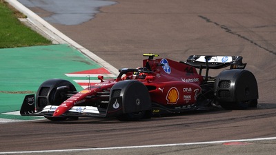 Ferrari e il test con i paraspruzzi FIA