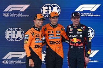 F1 Spagna: Piastri in pole davanti a Norris e a Verstappen