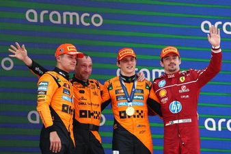 F1 Spagna: doppietta McLaren, Leclerc terzo