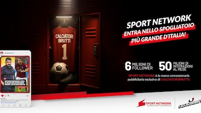 Sport Network potenzia la sua offerta social siglando un accordo strategico con Calciatoribrutti, la community calcistica più importante di Italia