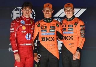 F1 Belgio: Norris in pole davanti a Piastri, Leclerc terzo